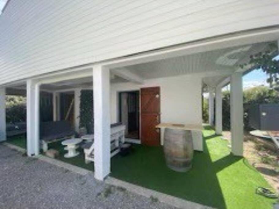 Joli T2 Bas De Chalet Plage De Gruissan Extérieur photo